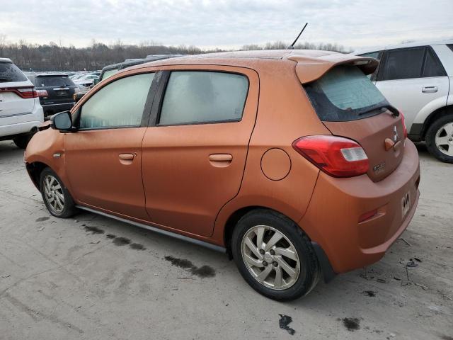 ML32A4HJXHH006804 - 2017 MITSUBISHI MIRAGE SE ORANGE photo 2