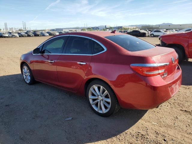 1G4PP5SK1D4141675 - 2013 BUICK VERANO RED photo 2
