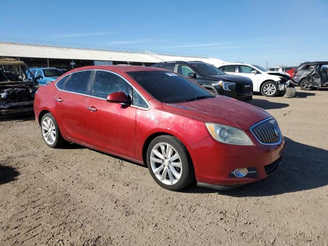 1G4PP5SK1D4141675 - 2013 BUICK VERANO RED photo 4