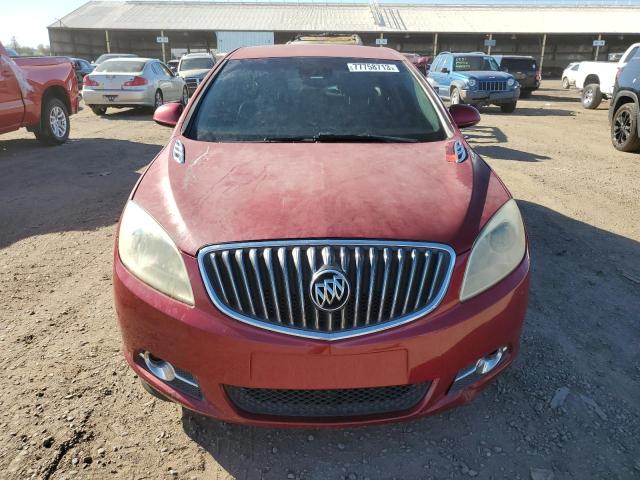 1G4PP5SK1D4141675 - 2013 BUICK VERANO RED photo 5