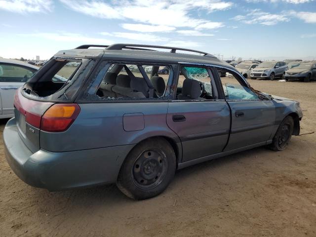 4S3BH635X17308748 - 2001 SUBARU LEGACY L GREEN photo 3