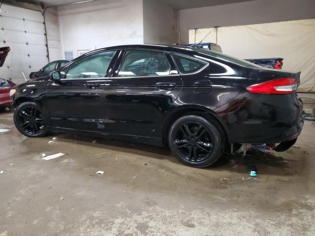 3FA6P0H72JR191161 - 2018 FORD FUSION SE BLACK photo 2