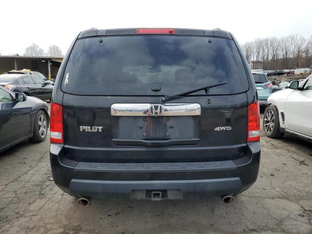 5FNYF486X9B023589 - 2009 HONDA PILOT EXL BLACK photo 6