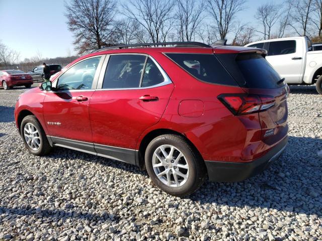 3GNAXUEG7PS169763 - 2023 CHEVROLET EQUINOX LT RED photo 2