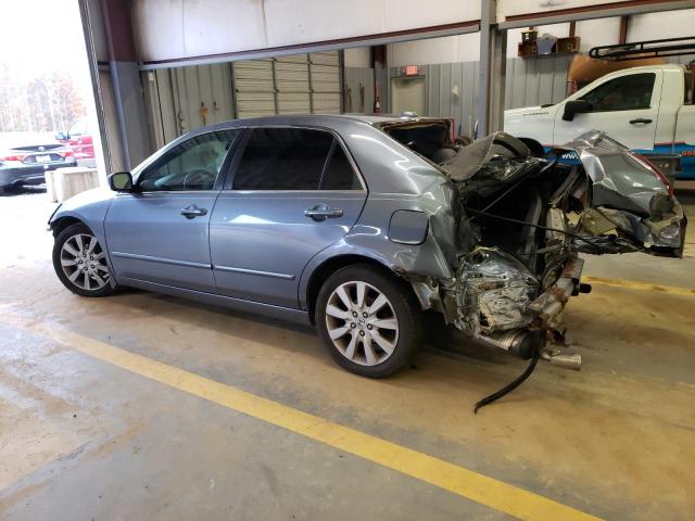 1HGCM66567A074858 - 2007 HONDA ACCORD EX BLUE photo 2