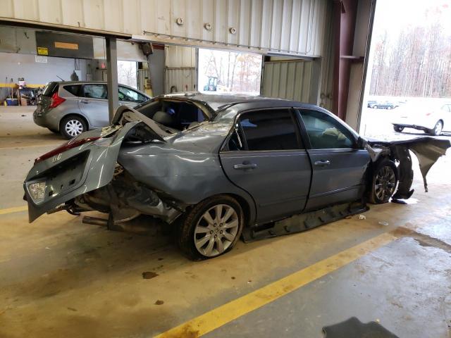 1HGCM66567A074858 - 2007 HONDA ACCORD EX BLUE photo 3