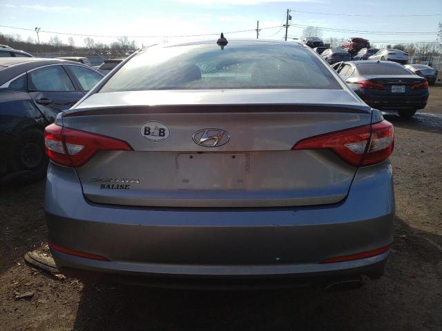 5NPE24AFXHH541405 - 2017 HYUNDAI SONATA SE SILVER photo 6