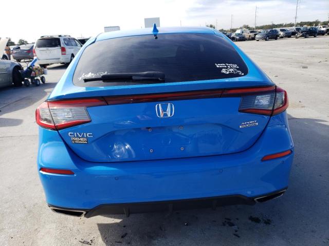 19XFL1H83PE001792 - 2023 HONDA CIVIC SPORT TOURING WHITE photo 6