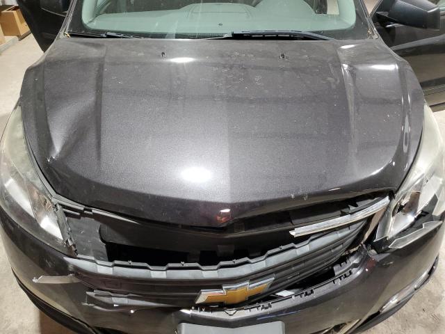 1GNKVFED4DJ121694 - 2013 CHEVROLET TRAVERSE LS GRAY photo 12