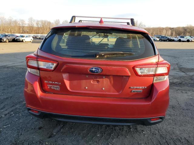 4S3GTAM67K3712453 - 2019 SUBARU IMPREZA SPORT RED photo 6