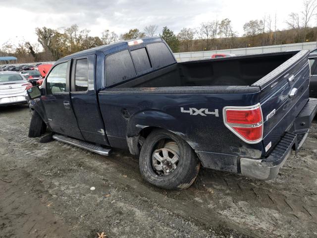 1FTFX1ETXDFD39592 - 2013 FORD F150 SUPER CAB BLUE photo 2