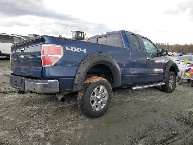 1FTFX1ETXDFD39592 - 2013 FORD F150 SUPER CAB BLUE photo 3