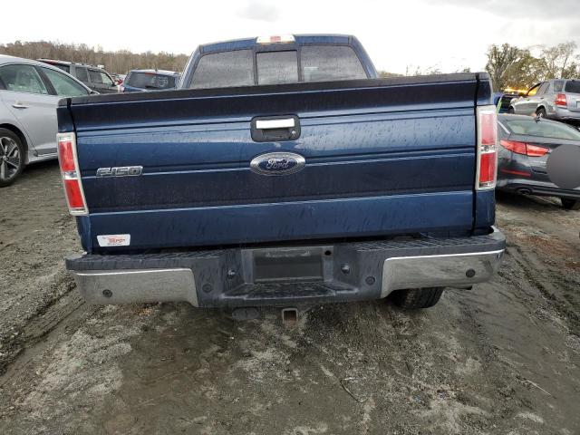 1FTFX1ETXDFD39592 - 2013 FORD F150 SUPER CAB BLUE photo 6