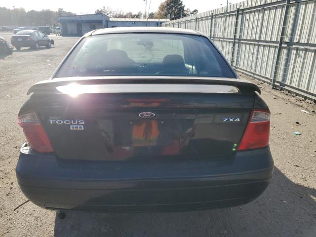 1FAFP34N06W113620 - 2006 FORD FOCUS ZX4 BLACK photo 6