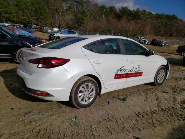 5NPD74LF9KH436775 - 2019 HYUNDAI ELANTRA SE WHITE photo 3