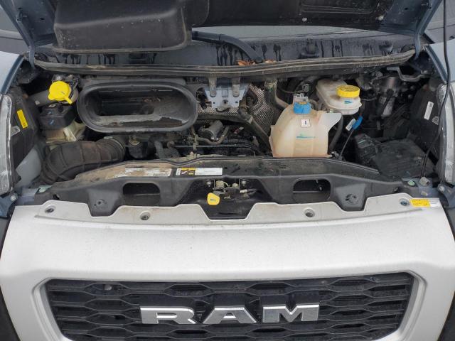 3C6MRVJG9ME586329 - 2021 RAM PROMASTER 3500 HIGH ლურჯი ფოტო 12