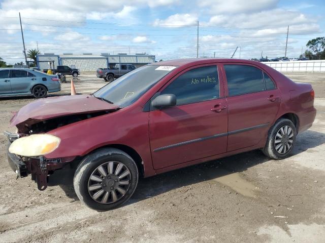 1NXBR32E16Z754403 - 2006 TOYOTA COROLLA CE MAROON photo 1