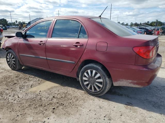 1NXBR32E16Z754403 - 2006 TOYOTA COROLLA CE MAROON photo 2