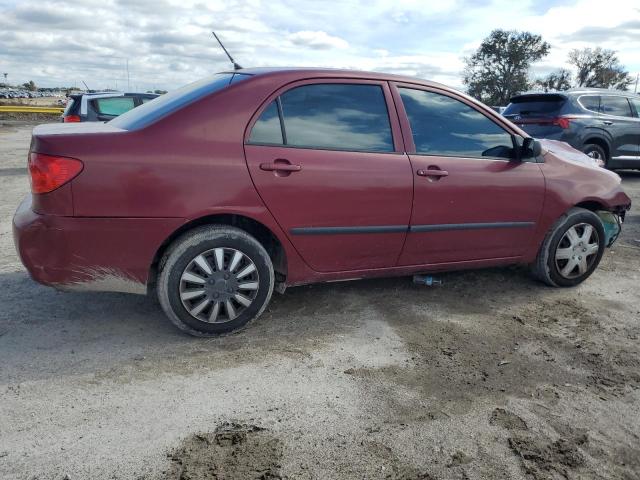 1NXBR32E16Z754403 - 2006 TOYOTA COROLLA CE MAROON photo 3