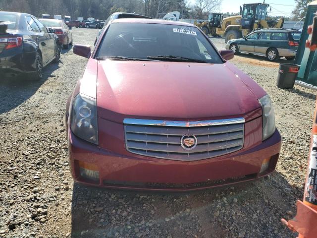 1G6DM577040142931 - 2004 CADILLAC CTS BURGUNDY photo 5