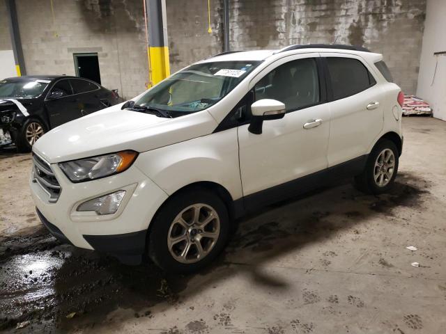 MAJ3S2GE7KC257054 - 2019 FORD ECOSPORT SE WHITE photo 1