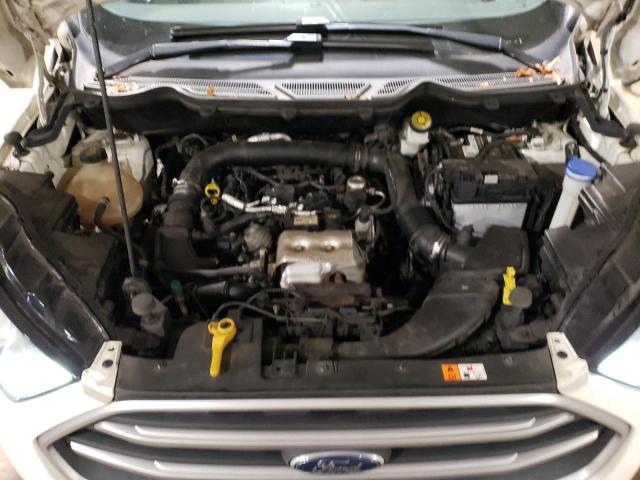 MAJ3S2GE7KC257054 - 2019 FORD ECOSPORT SE WHITE photo 12