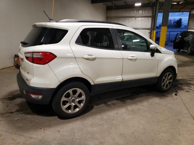 MAJ3S2GE7KC257054 - 2019 FORD ECOSPORT SE WHITE photo 3