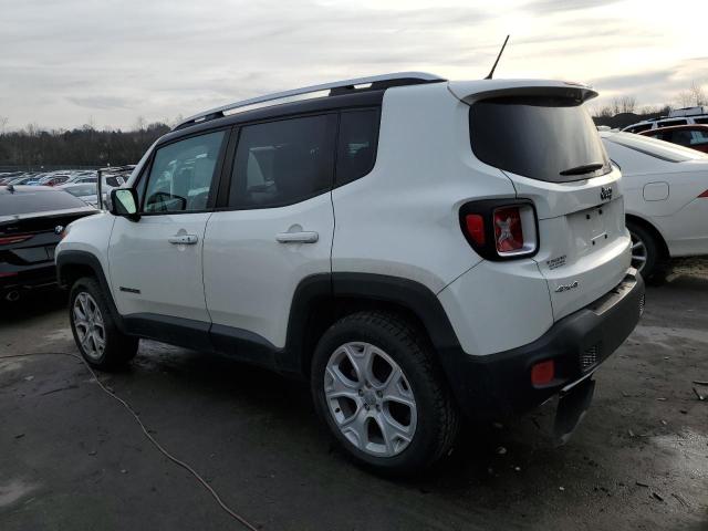 ZACCJBDTXGPD28959 - 2016 JEEP RENEGADE LIMITED WHITE photo 2