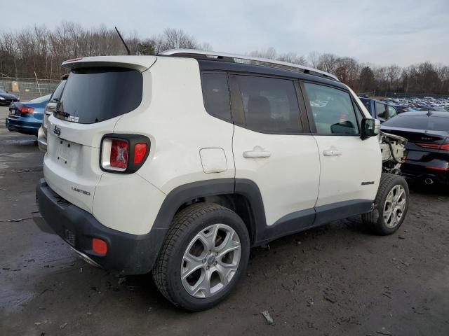 ZACCJBDTXGPD28959 - 2016 JEEP RENEGADE LIMITED WHITE photo 3