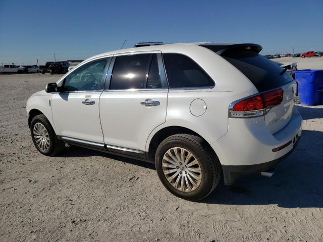 2LMDJ6JK1EBL06454 - 2014 LINCOLN MKX WHITE photo 2