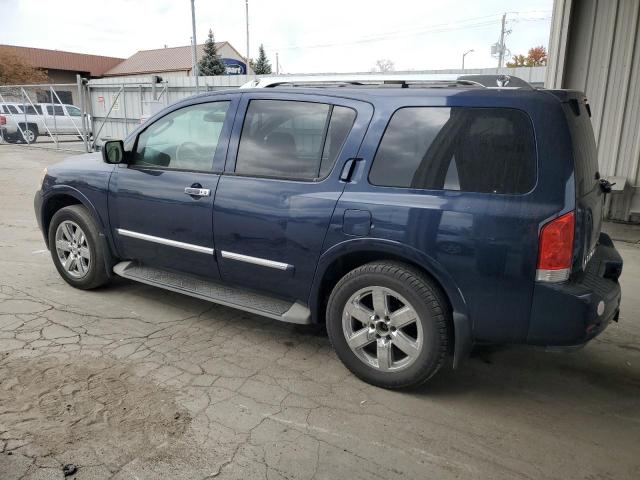 5N1BA0NF9AN623667 - 2010 NISSAN ARMADA PLATINUM BLUE photo 2