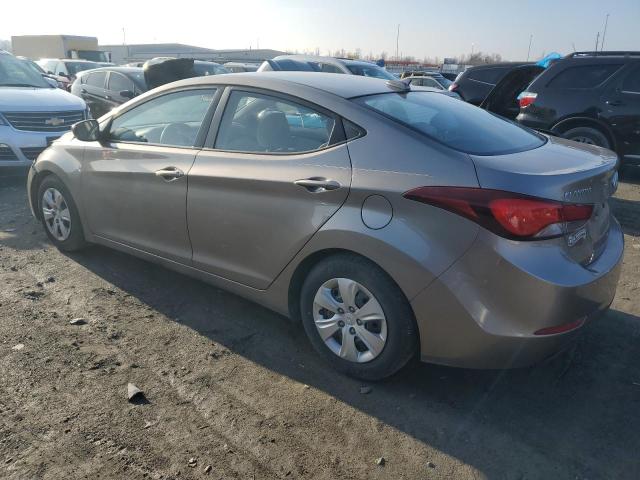 5NPDH4AE9GH744723 - 2016 HYUNDAI ELANTRA SE TAN photo 2