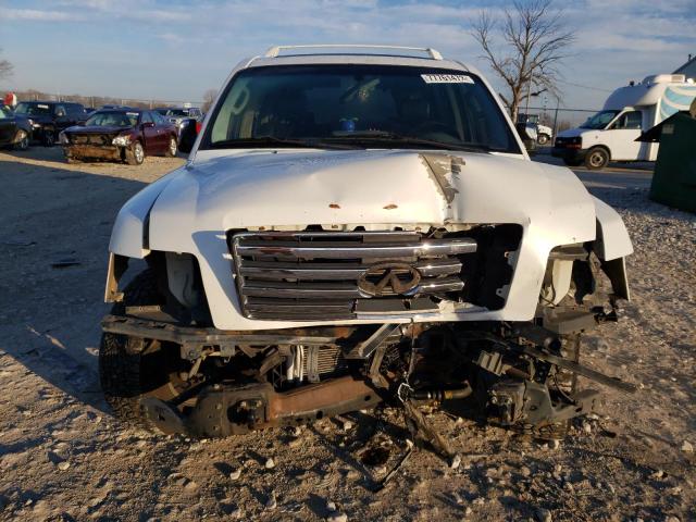 5N3AA08CX7N806072 - 2007 INFINITI QX56 WHITE photo 5