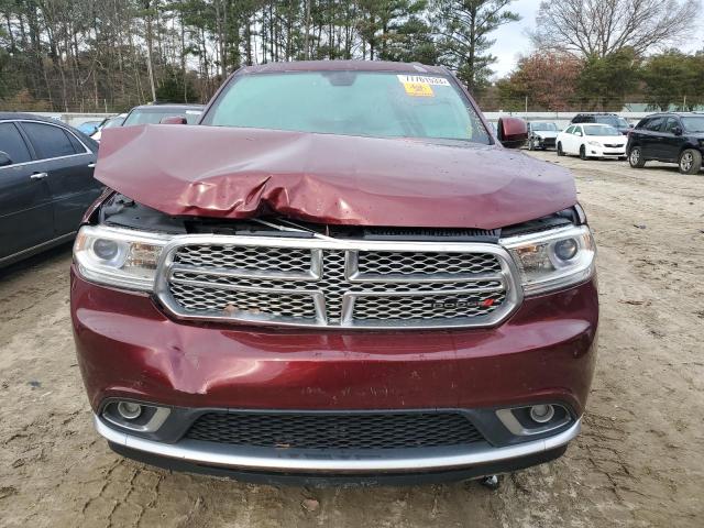 1C4RDJAG5HC960907 - 2017 DODGE DURANGO SXT MAROON photo 5