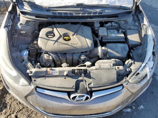 5NPDH4AEXEH482191 - 2014 HYUNDAI ELANTRA SE TAN photo 11