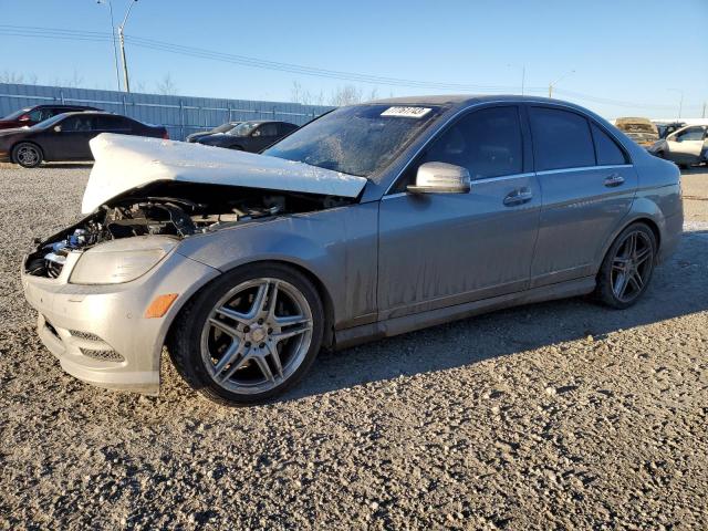 WDDGF8HB3BA513635 - 2011 MERCEDES-BENZ C 350 4MATIC GRAY photo 1