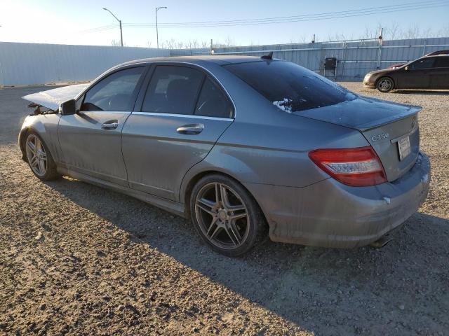 WDDGF8HB3BA513635 - 2011 MERCEDES-BENZ C 350 4MATIC GRAY photo 2