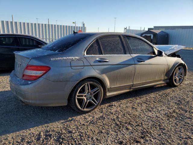 WDDGF8HB3BA513635 - 2011 MERCEDES-BENZ C 350 4MATIC GRAY photo 3