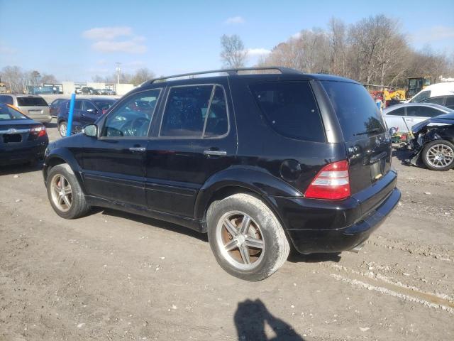 4JGAB74E13A425511 - 2003 MERCEDES-BENZ ML 55 BLACK photo 2