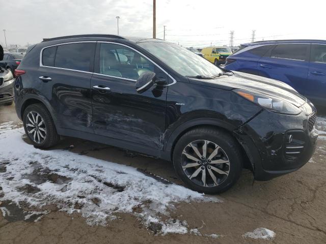 KNDPNCAC1J7394935 - 2018 KIA SPORTAGE EX BLACK photo 4