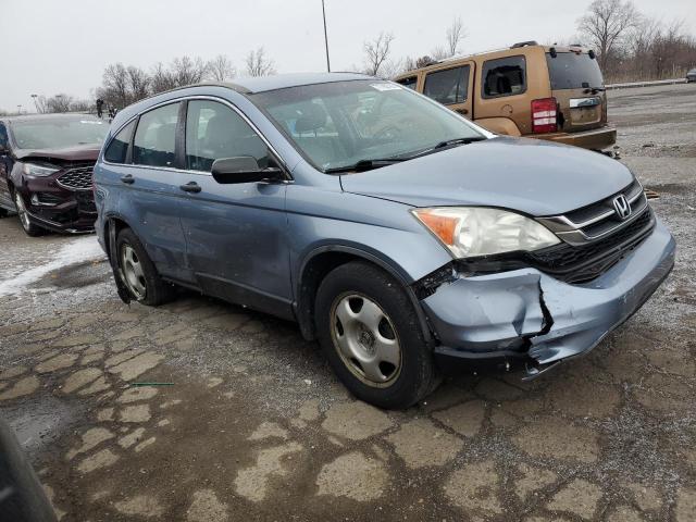 5J6RE4H39BL071482 - 2011 HONDA CR-V LX BLUE photo 4