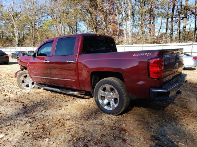 3GCUKSEC8EG553590 - 2014 CHEVROLET SILVERADO K1500 LTZ MAROON photo 2