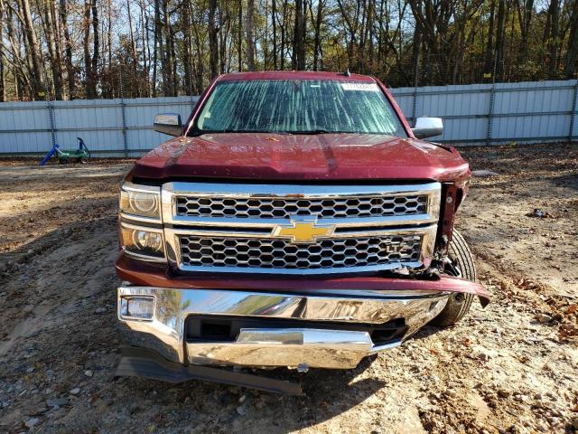 3GCUKSEC8EG553590 - 2014 CHEVROLET SILVERADO K1500 LTZ MAROON photo 5