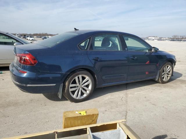 1VWLA7A35KC003860 - 2019 VOLKSWAGEN PASSAT WOLFSBURG BLUE photo 3