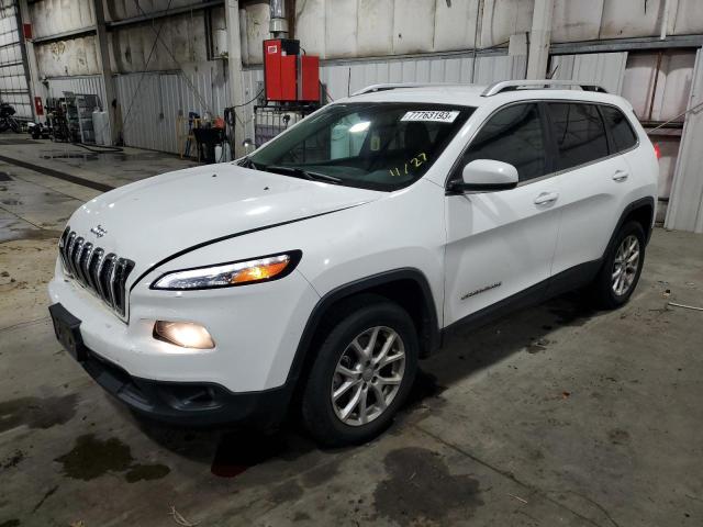 1C4PJMCS8FW795109 - 2015 JEEP CHEROKEE LATITUDE WHITE photo 1