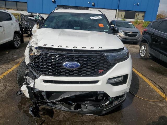 1FM5K8GC1NGA62404 - 2022 FORD EXPLORER ST WHITE photo 5