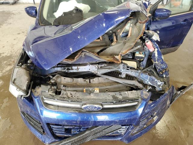 1FMCU9G95FUA84324 - 2015 FORD ESCAPE SE BLUE photo 12