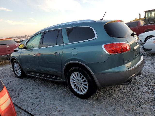 5GAEV23D19J164738 - 2009 BUICK ENCLAVE CXL TURQUOISE photo 2