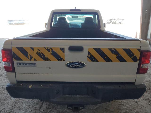 1FTYR10D79PA40274 - 2009 FORD RANGER WHITE photo 6