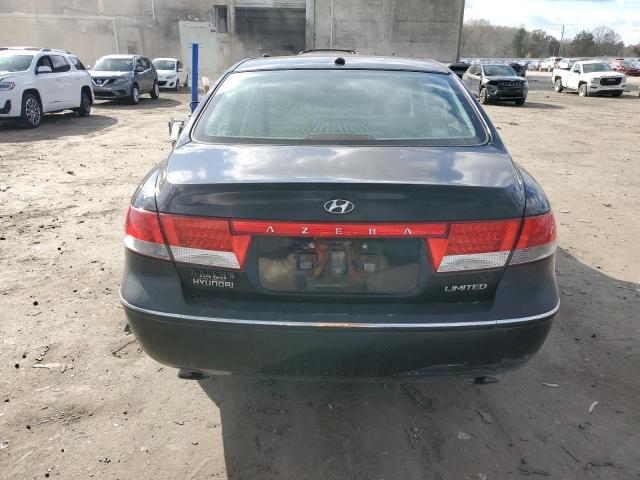 KMHFC46F77A234091 - 2007 HYUNDAI AZERA SE BLACK photo 6